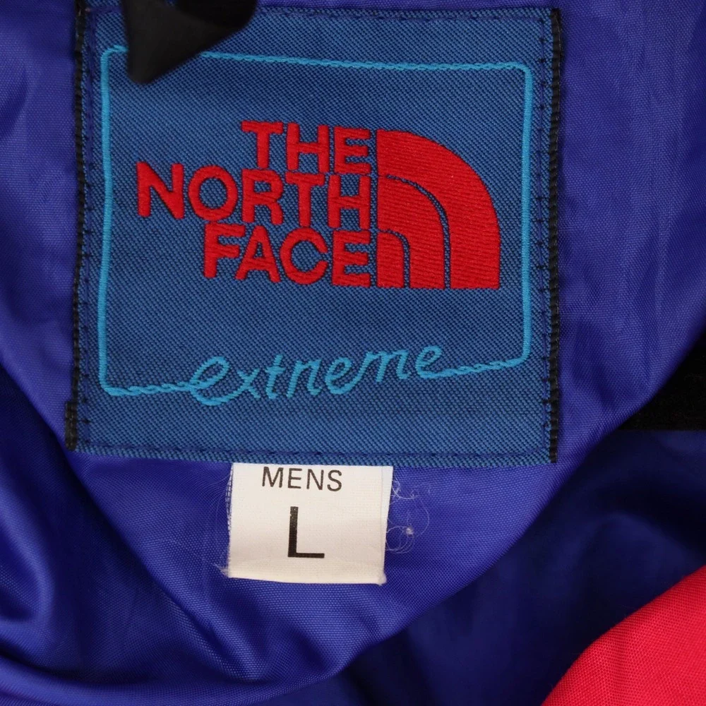 The North Face Extreme Vintage 90s Colorblock Ski Jacket Men's Size L Red Blue